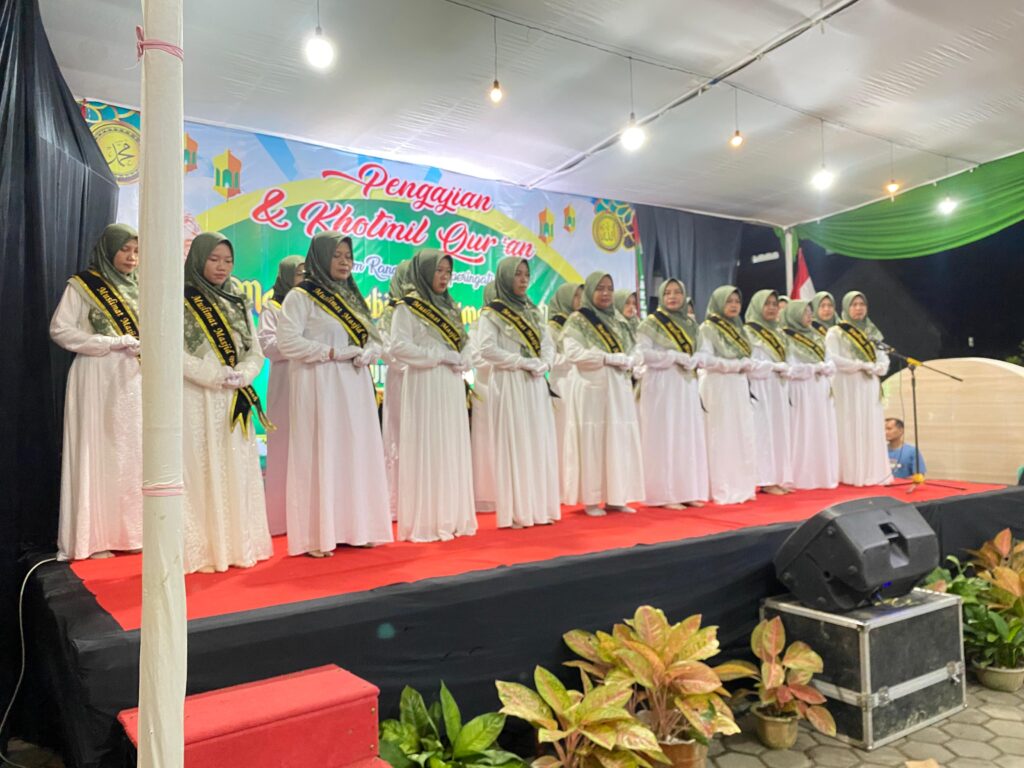 Paduan suara Jamaah Masjid jami Baiturrahmah